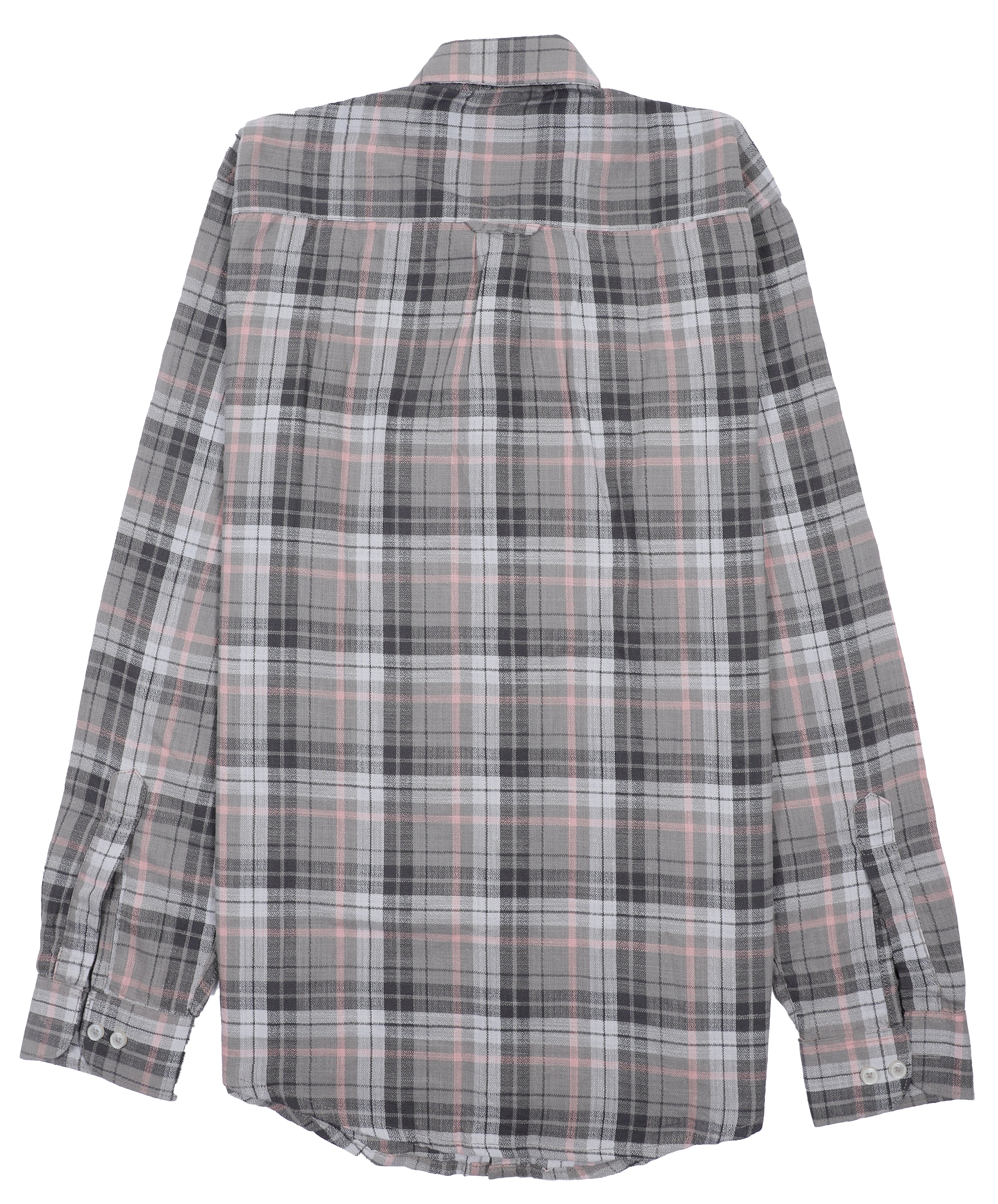 POLO RALPH LAUREN Whispering Blush Custom Fit Long Sleeve Plaid Button-Up Shirt