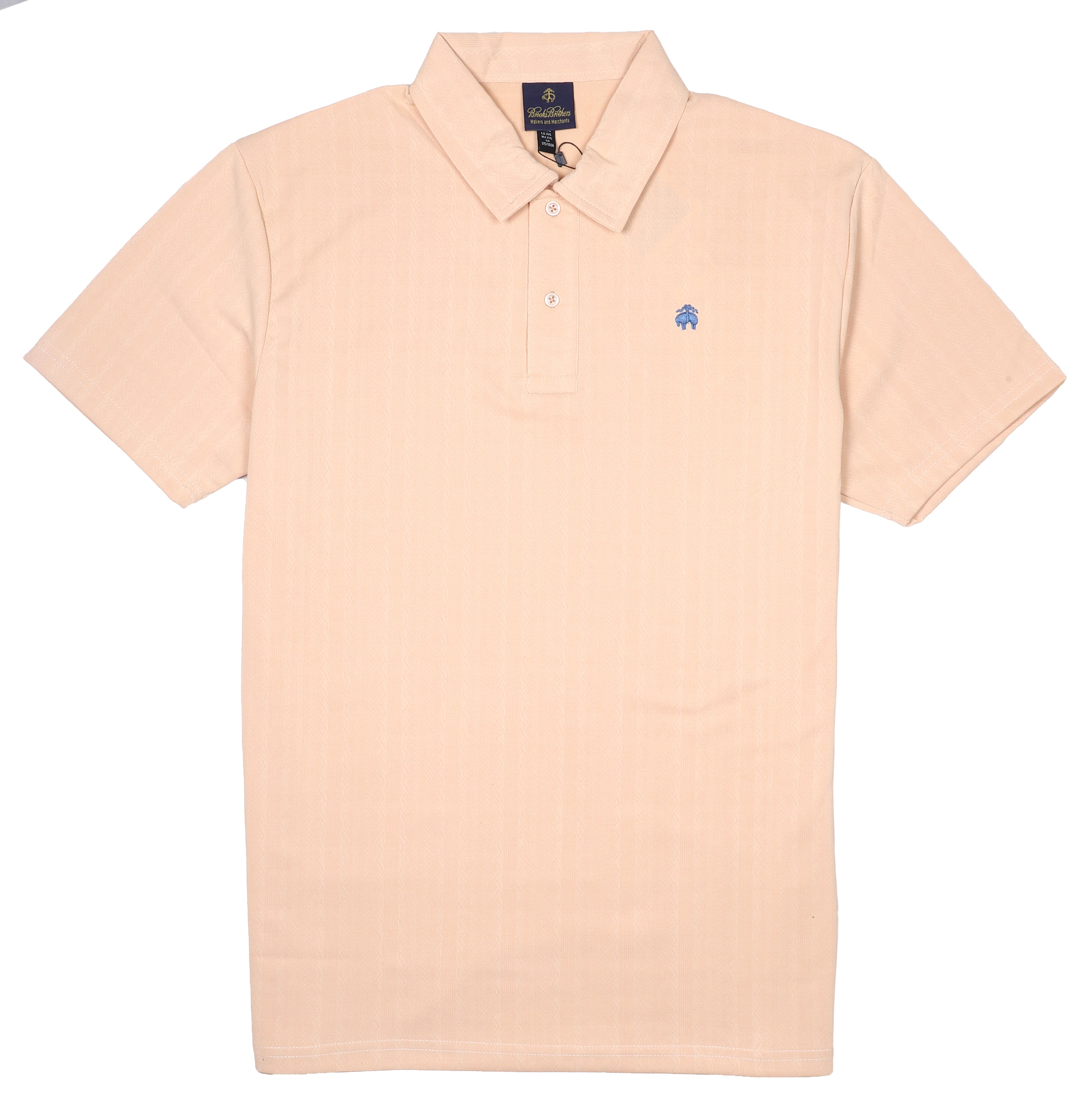 Brooks Brothers Performance Polo in Soft Peach