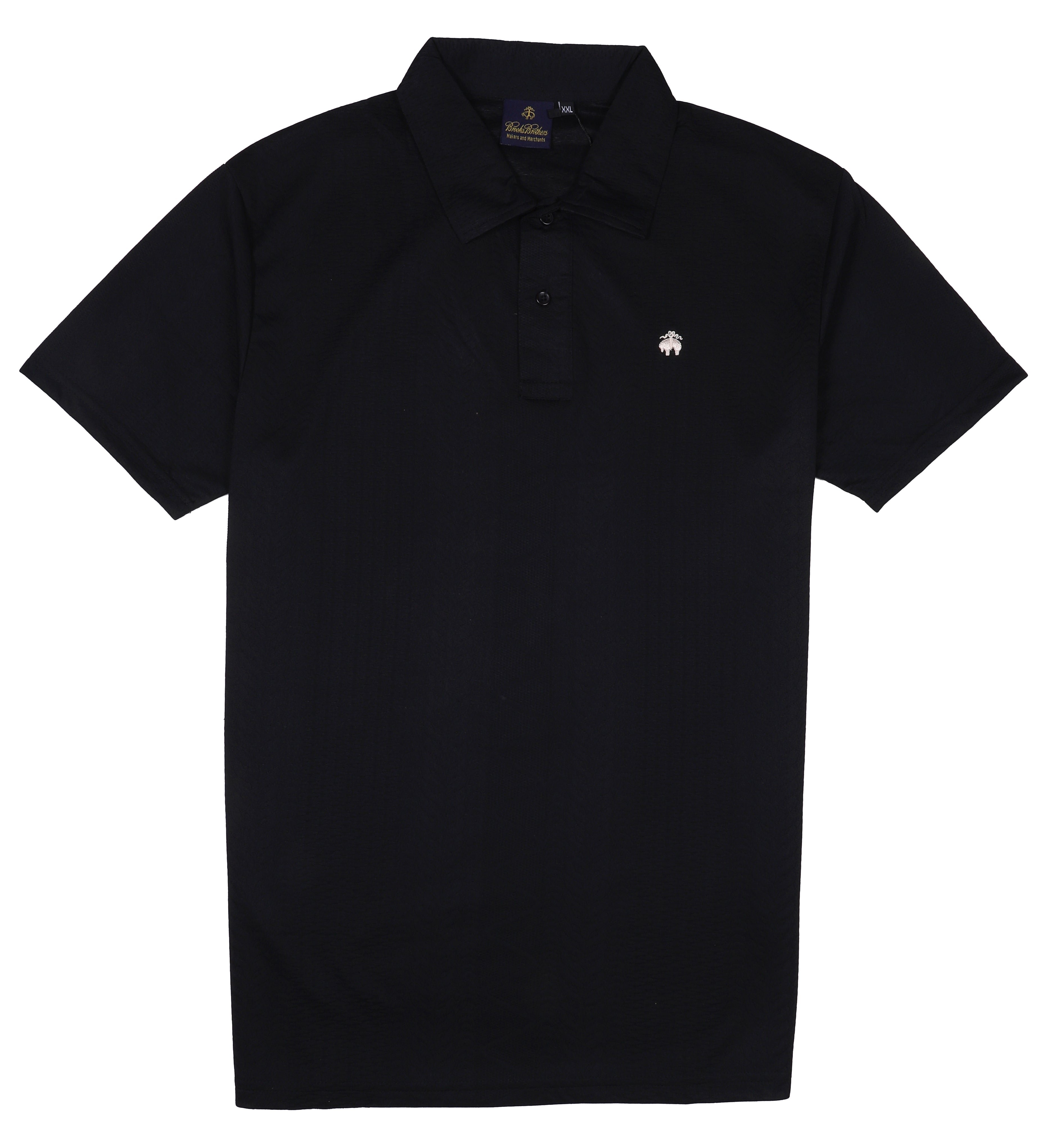 Brooks Brothers Classic Fit Black Polo Shirt