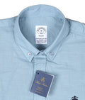 BROOKS BROTHERS Celestial Aqua Tailored Fit Long Sleeve Button-Down Shirt