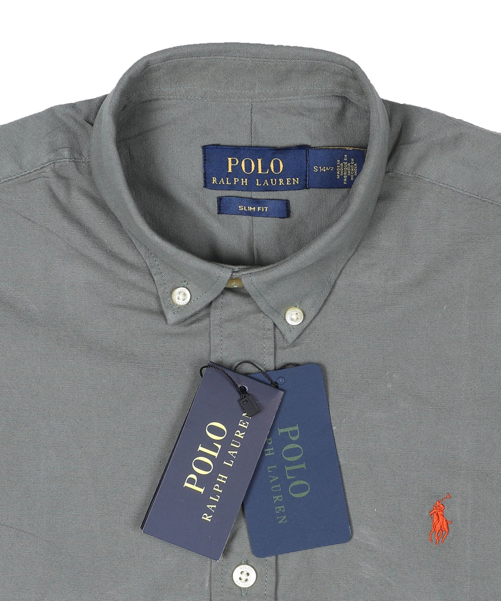 POLO RALPH LAUREN Serene Fern Tailored Fit Long Sleeve Button-Down Shirt