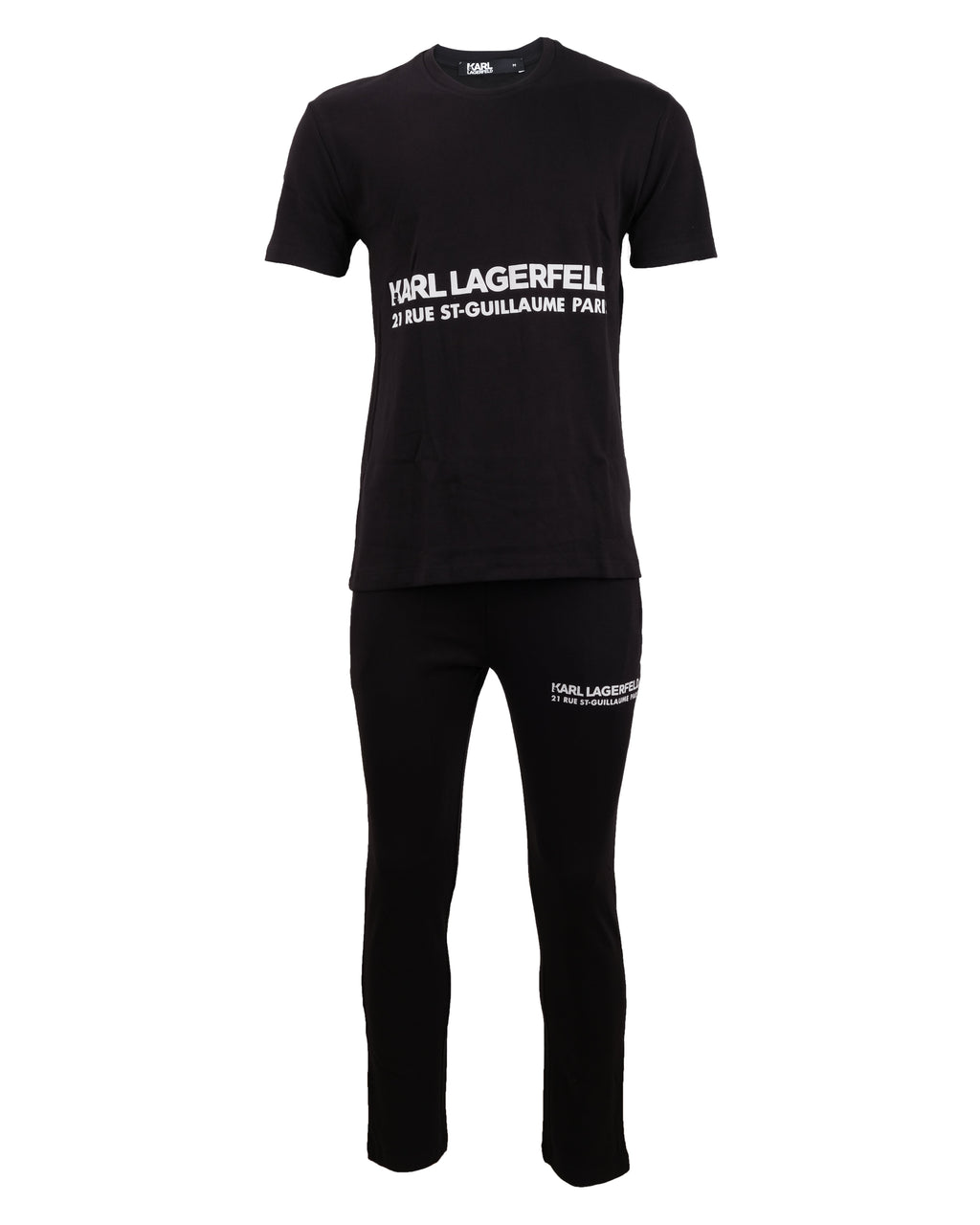 KARL LAGERFELD Midnight Noir Classic Fit Short Sleeve Tee