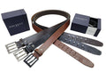 HACKETT London Classic Leather Belt Set
