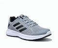 ADIDAS Misty Silver Sleek Fit Airy Knit Running Sneakers