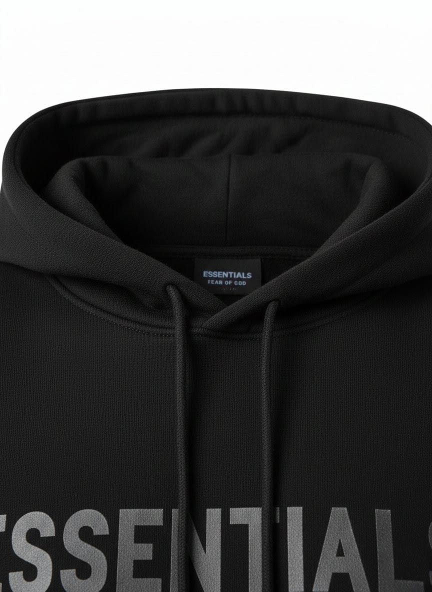 ESSENTIALS Fear of God Classic Logo Hoodie
