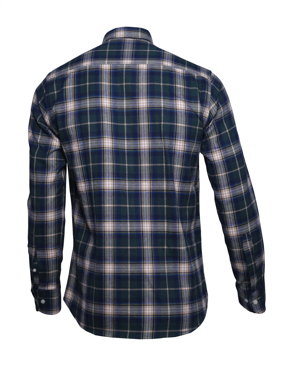 HACKETT LONDON Enchanted Forest Slim Fit Tartan Check Button-Down Shirt