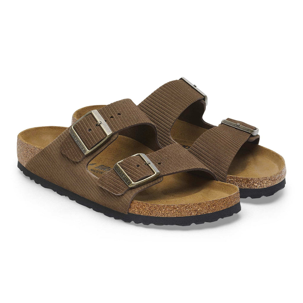 BIRKENSTOCK Earthy Umber Luxe Soft Footbed Sandals
