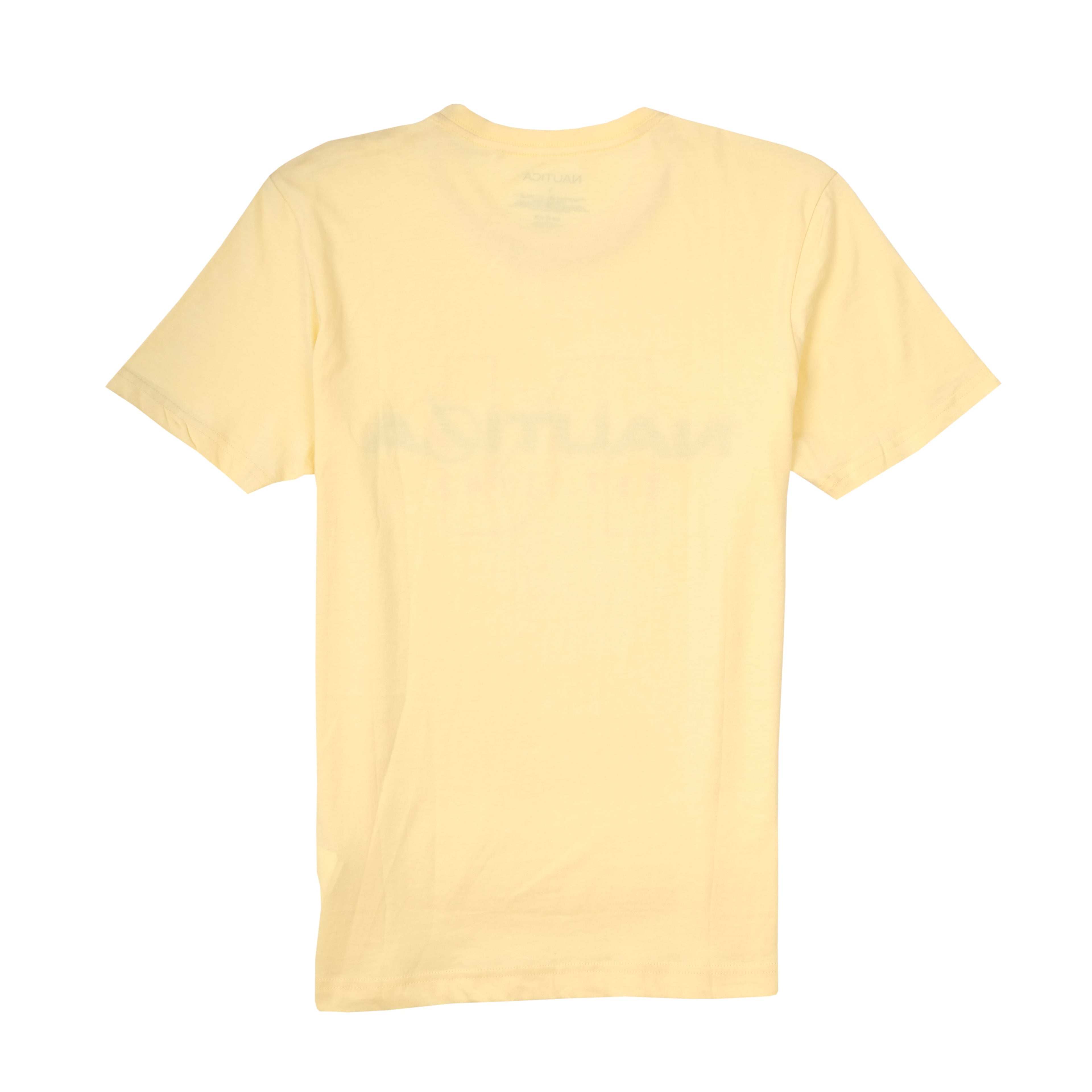 NAUTICA Sunbeam Yellow Casual Fit Graphic Crewneck Tee