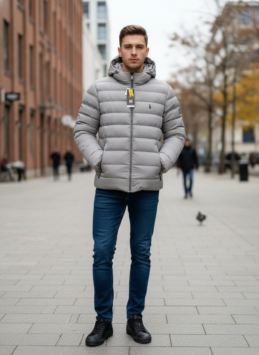 Polo Ralph Lauren Men's Lightweight Puffer Jacket with Hood