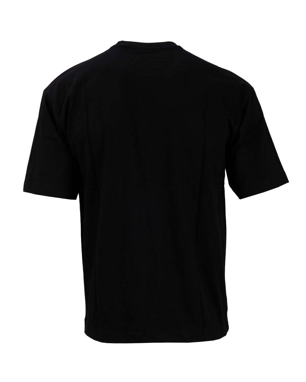 BURBERRY Midnight Noir Relaxed Fit Short Sleeve Graphic Tee