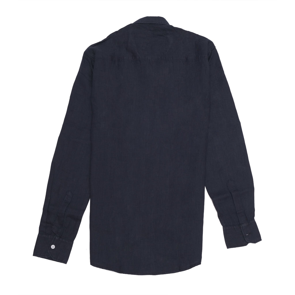 TOMMY HILFIGER Midnight Ocean Classic Fit Button-Up Shirt