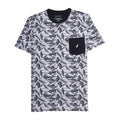 NAUTICA Midnight Oasis Slim Fit Short Sleeve Shirt
