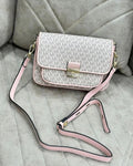 MICHAEL KORS Whispering Rose Luxe Logo Crossbody Bag