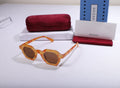 GUCCI Amber Honey Chic Octagonal Sunglasses