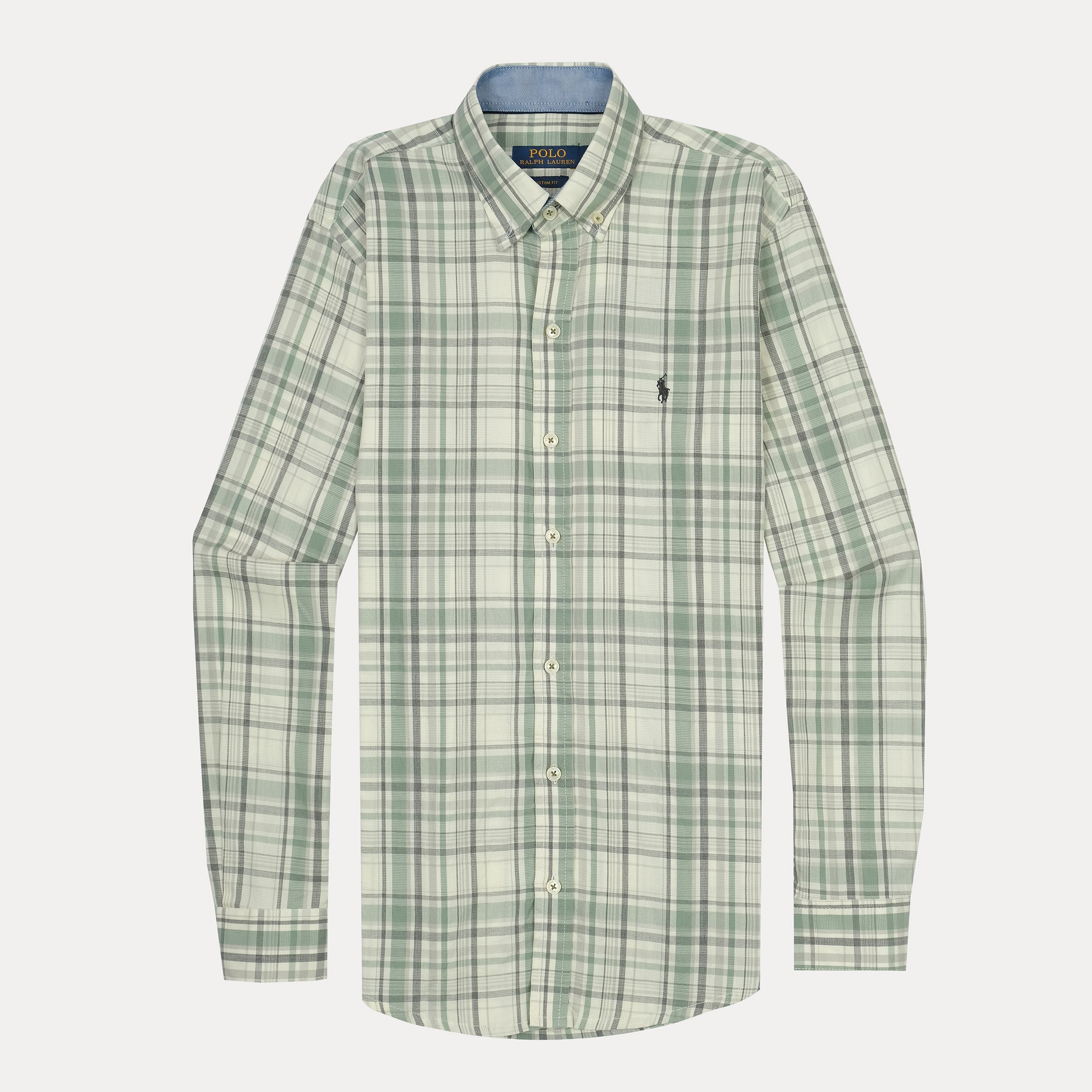 POLO RALPH LAUREN Celestial Sage Tailored Fit Long Sleeve Button-Down Shirt