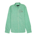 POLO RALPH LAUREN Prismatic Jade Tailored Fit Long Sleeve Button-Down Shirt