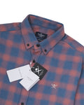 HACKETT LONDON Dusk Ember Slim Fit Long Sleeve Button-Down Oxford Shirt