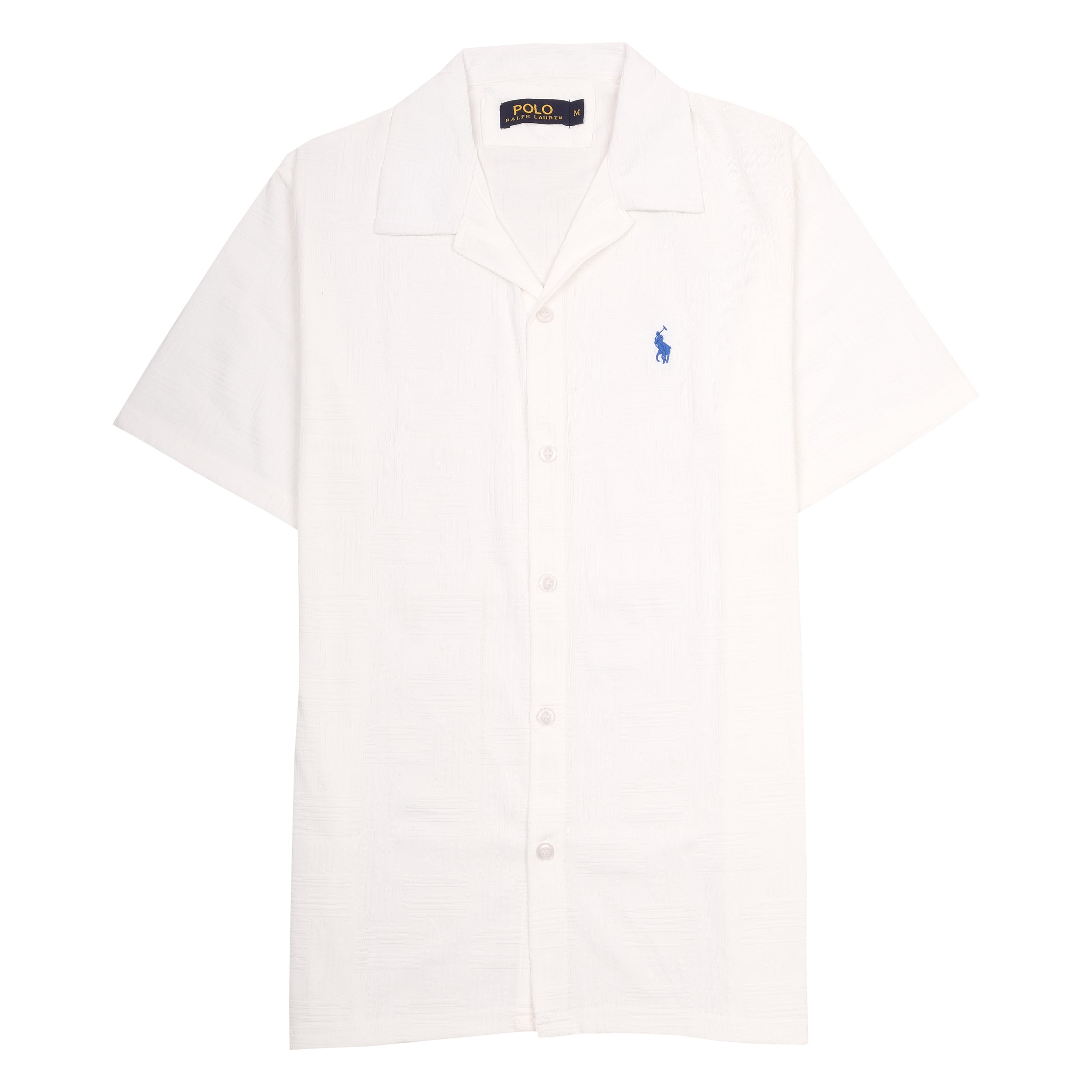 POLO RALPH LAUREN Pure Snow Short Sleeve Camp Shirt