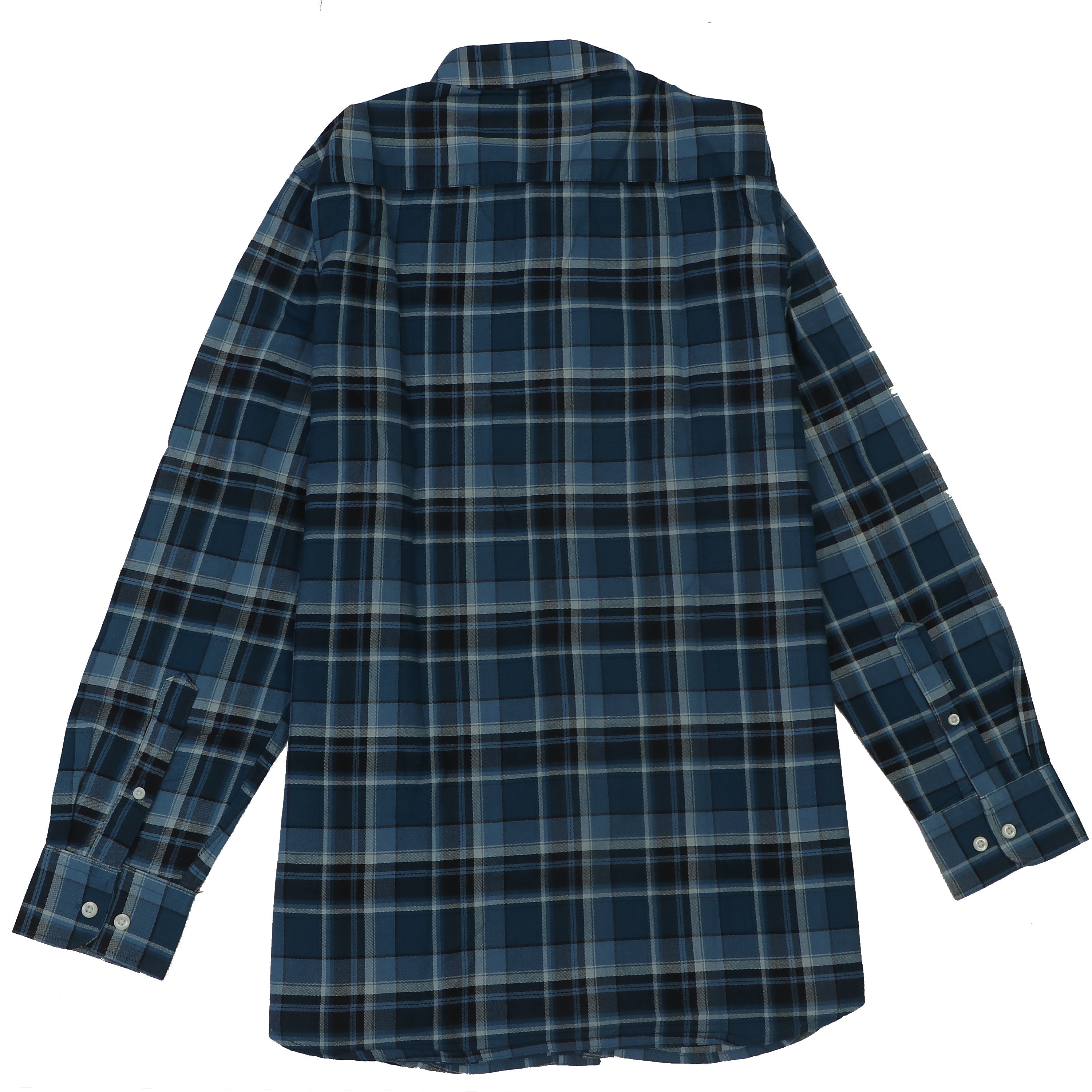 NAUTICA Deep Sea Teal Classic Fit Long Sleeve Flannel Shirt