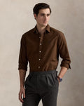 POLO RALPH LAUREN Ember Clay Classic Fit Long Sleeve Button-Down Shirt