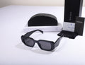 PRADA Obsidian Ember Bold Frame Oversized Sunglasses with Case