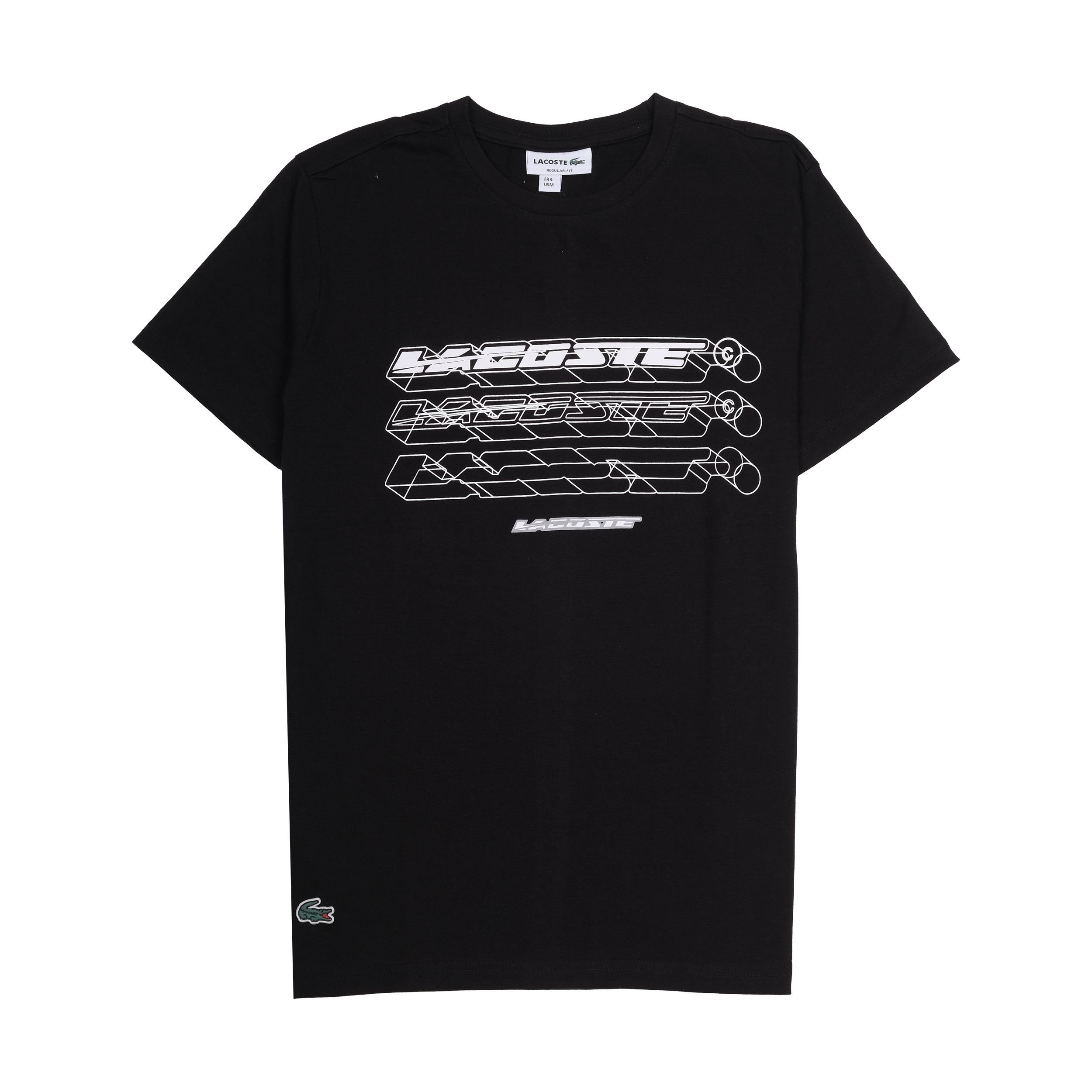 LACOSTE Shadowed Jet Classic Fit Short Sleeve T-Shirt