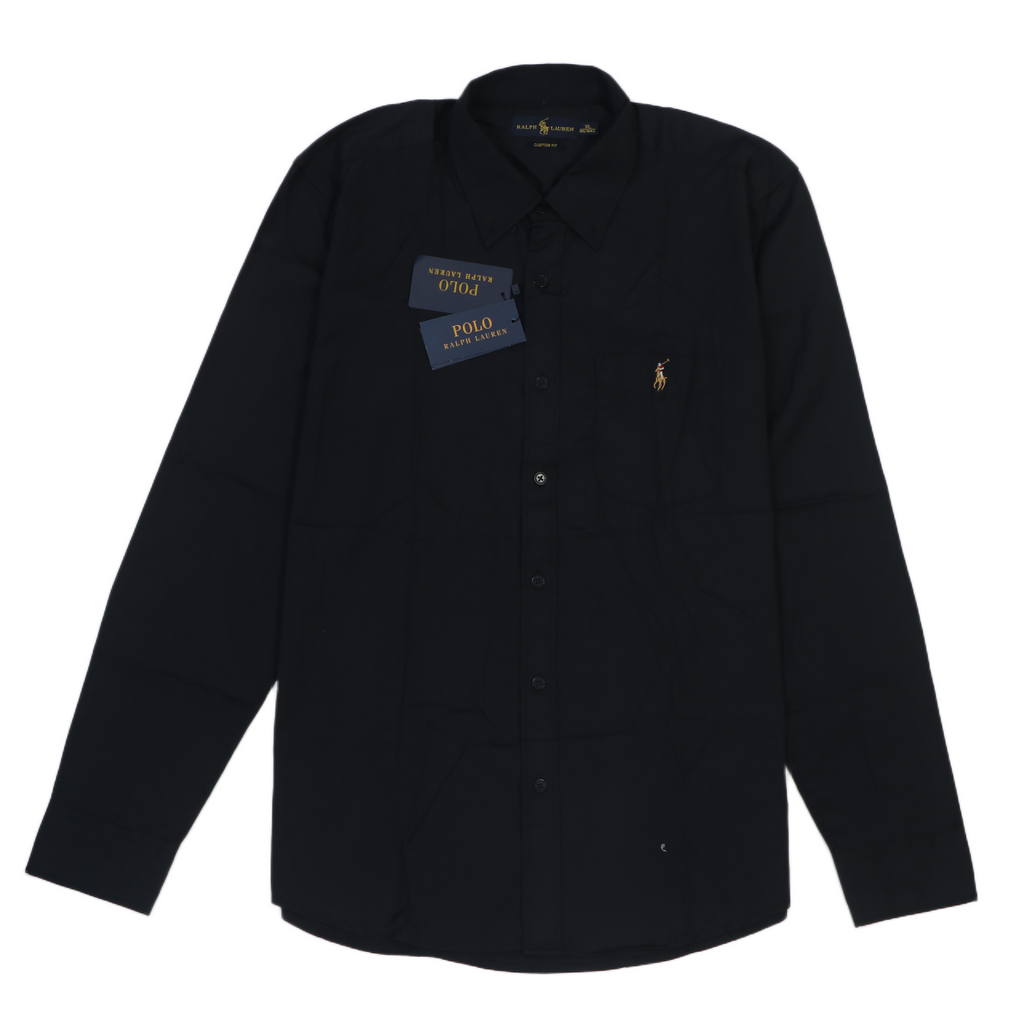 RALPH LAUREN Celestial Onyx Tailored Fit Long Sleeve Shirt