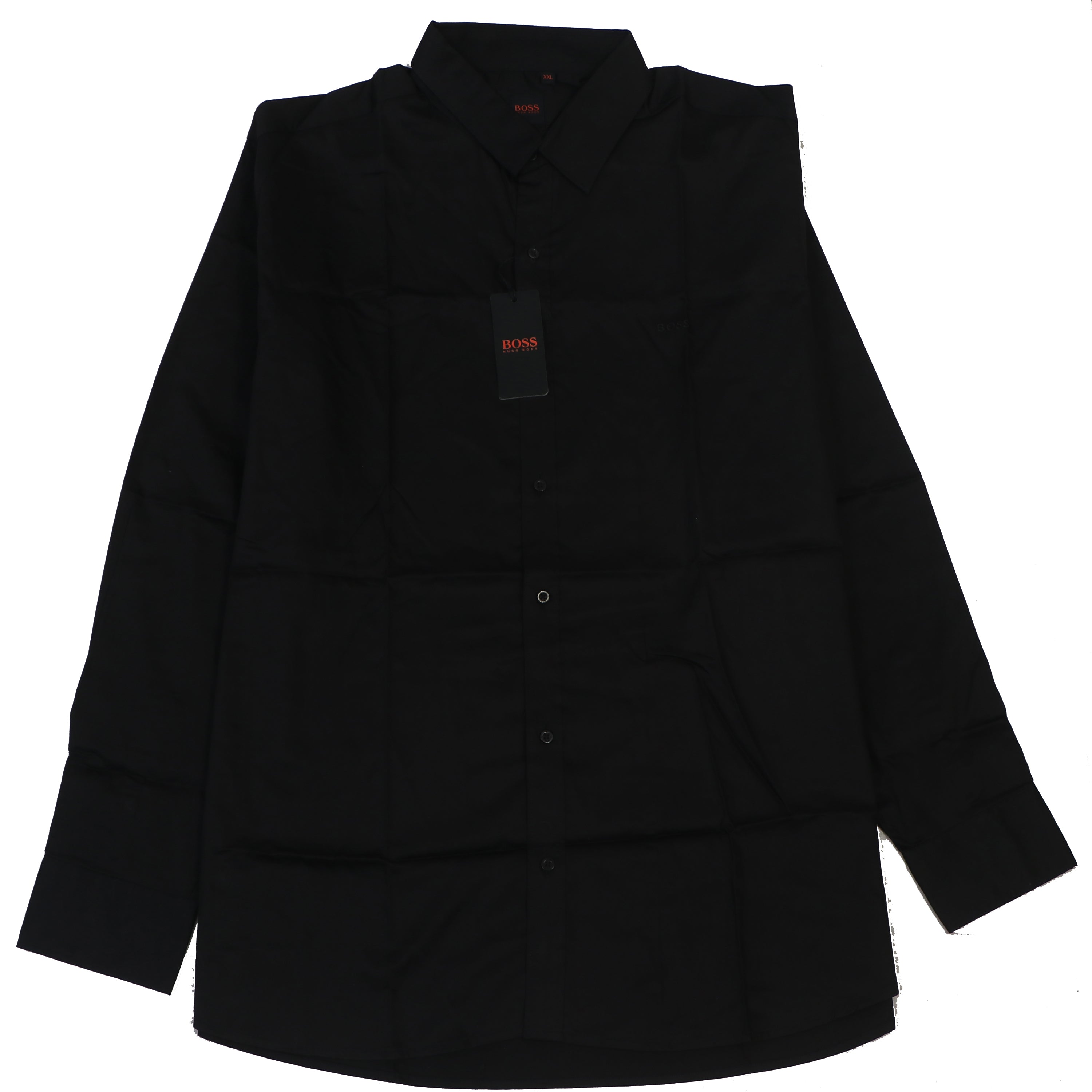 BOSS Obsidian Ember Tailored Fit Long Sleeve Dress Shirt
