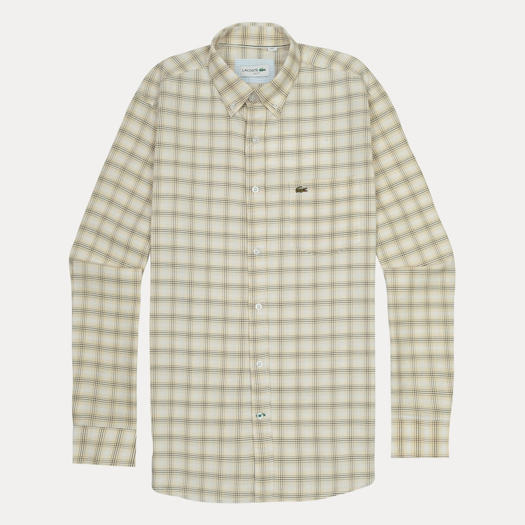 LACOSTE Astral Lapis Aurora Classic Fit Long Sleeve Shirt