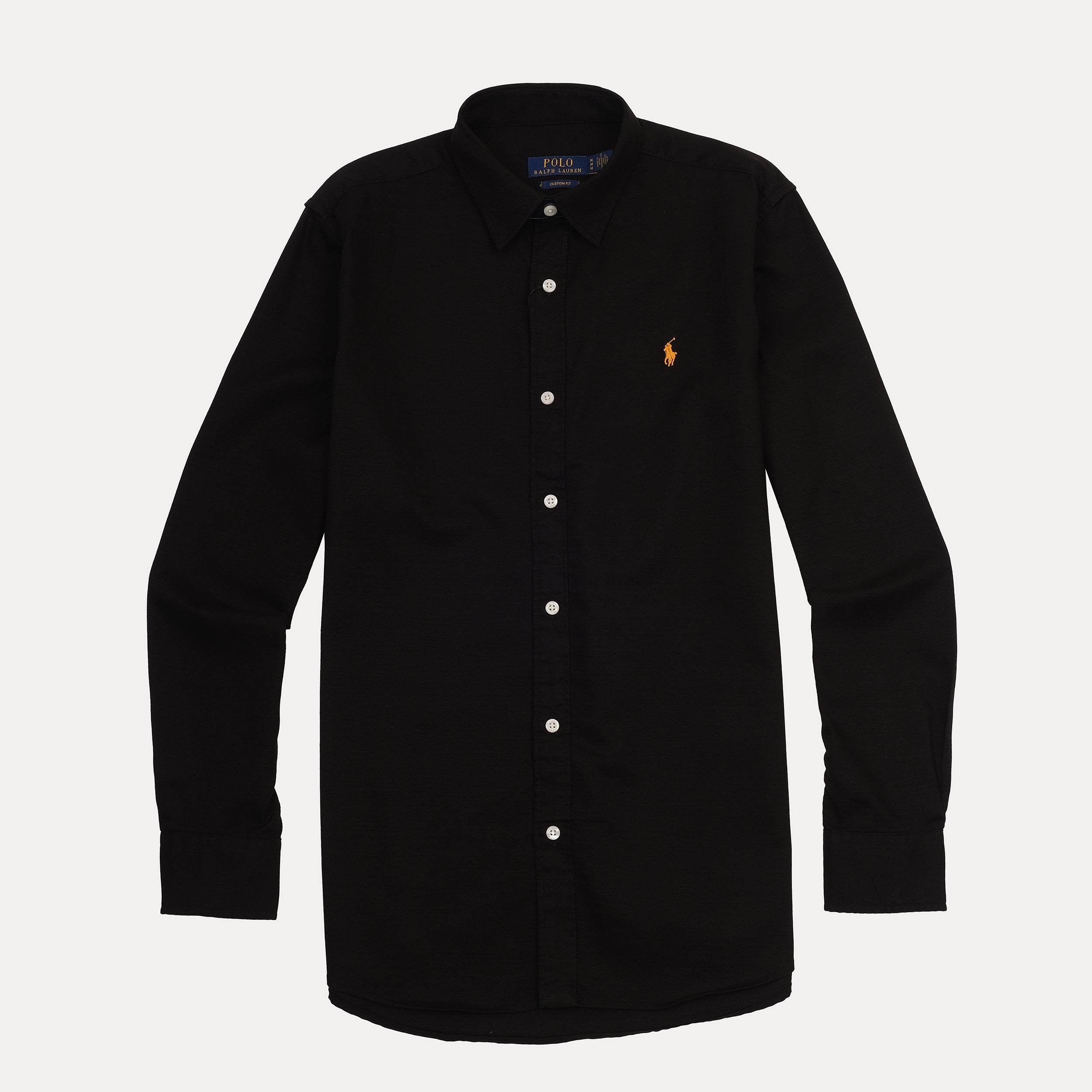 POLO RALPH LAUREN Enchanted Obsidian Custom Fit Long Sleeve Button-Up Shirt