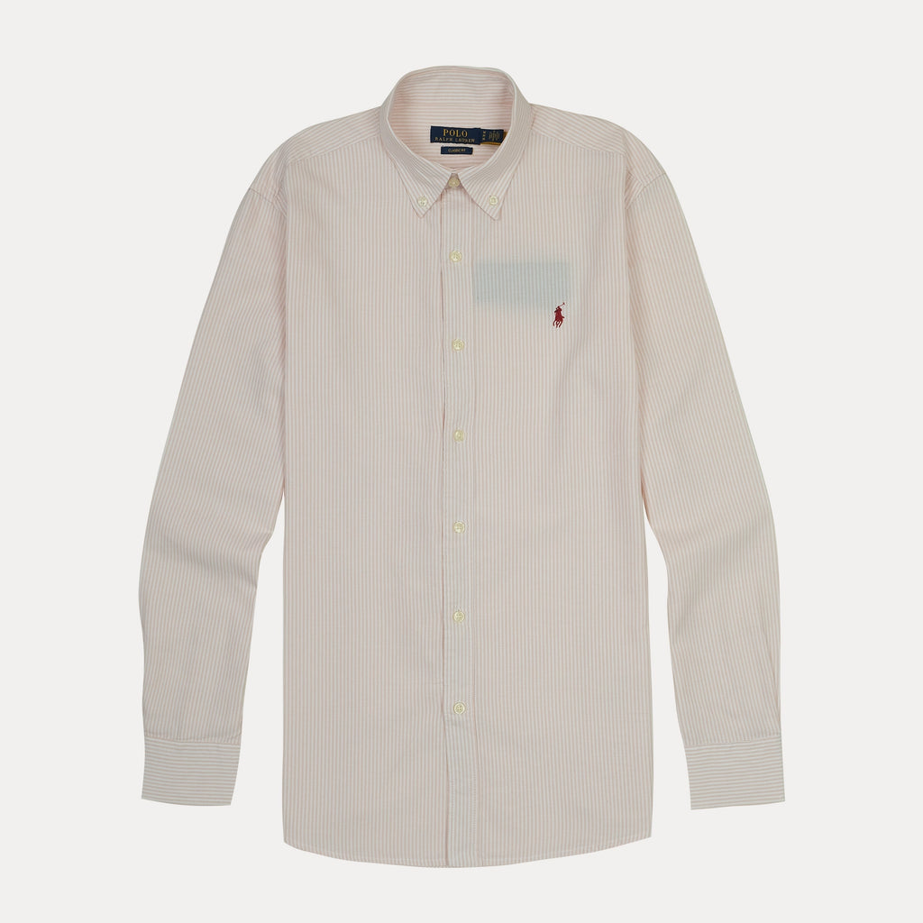 POLO RALPH LAUREN Petal Pink Timeless Fit Long Sleeve Button-Down Shirt