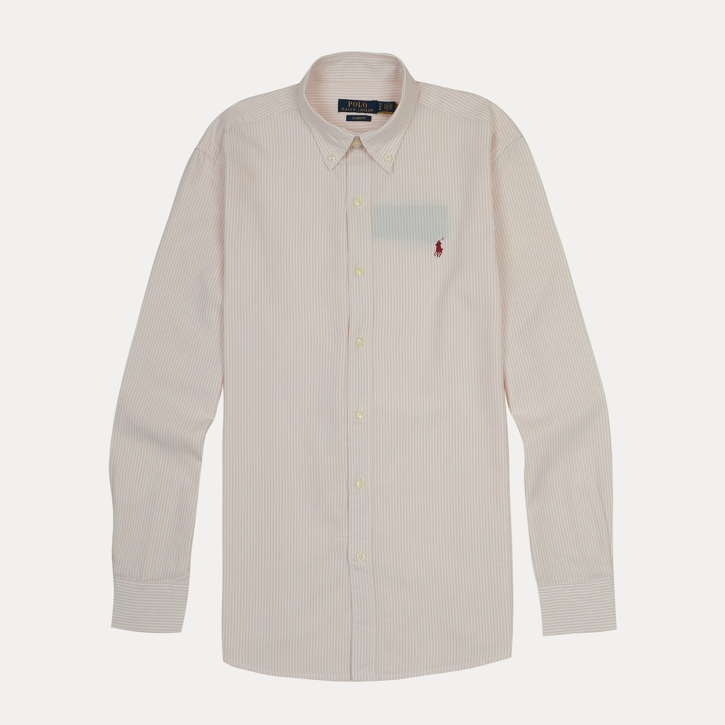 POLO RALPH LAUREN Petal Pink Timeless Fit Long Sleeve Button-Down Shirt