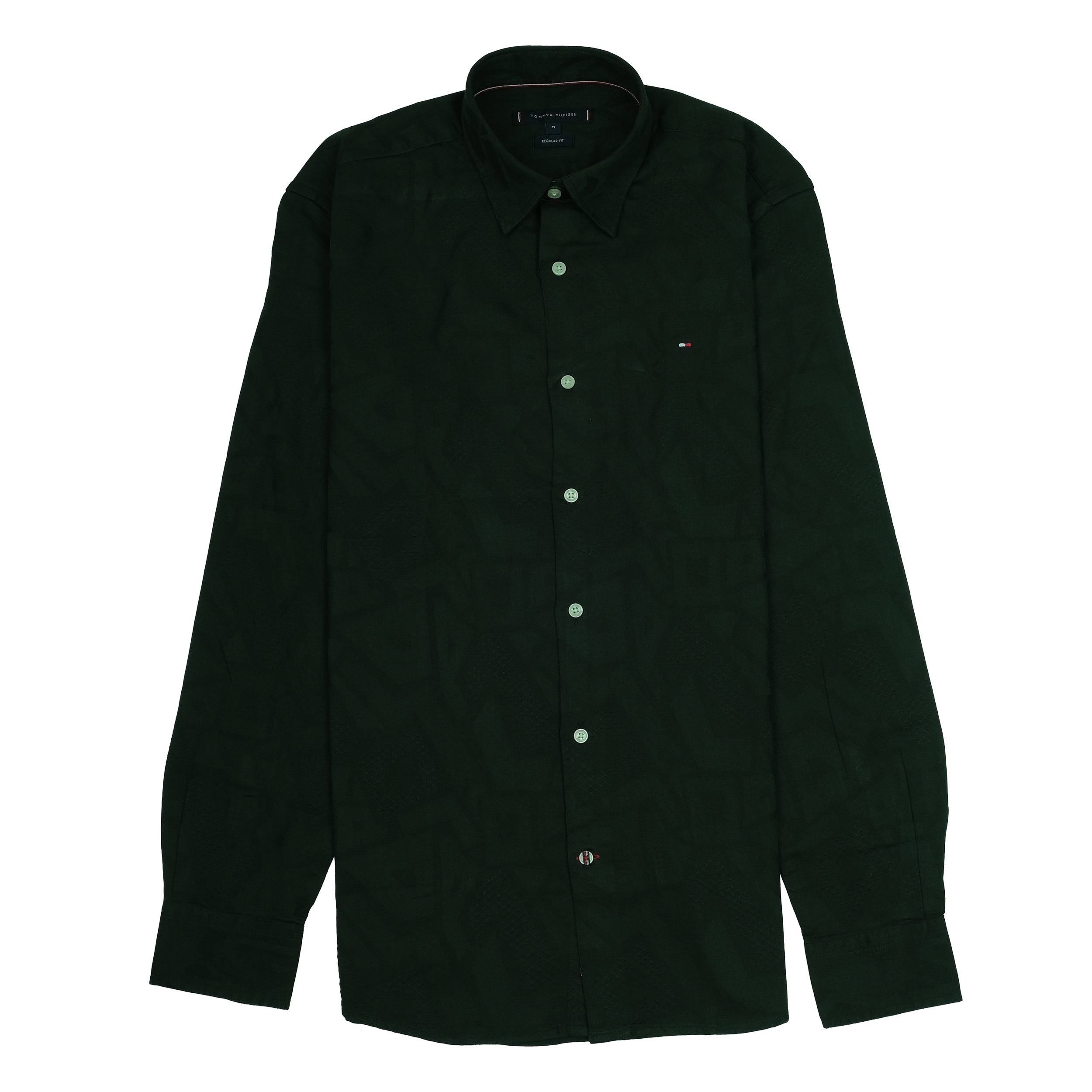 TOMMY HILFIGER Enchanted Pine Regular Fit Long Sleeve Shirt