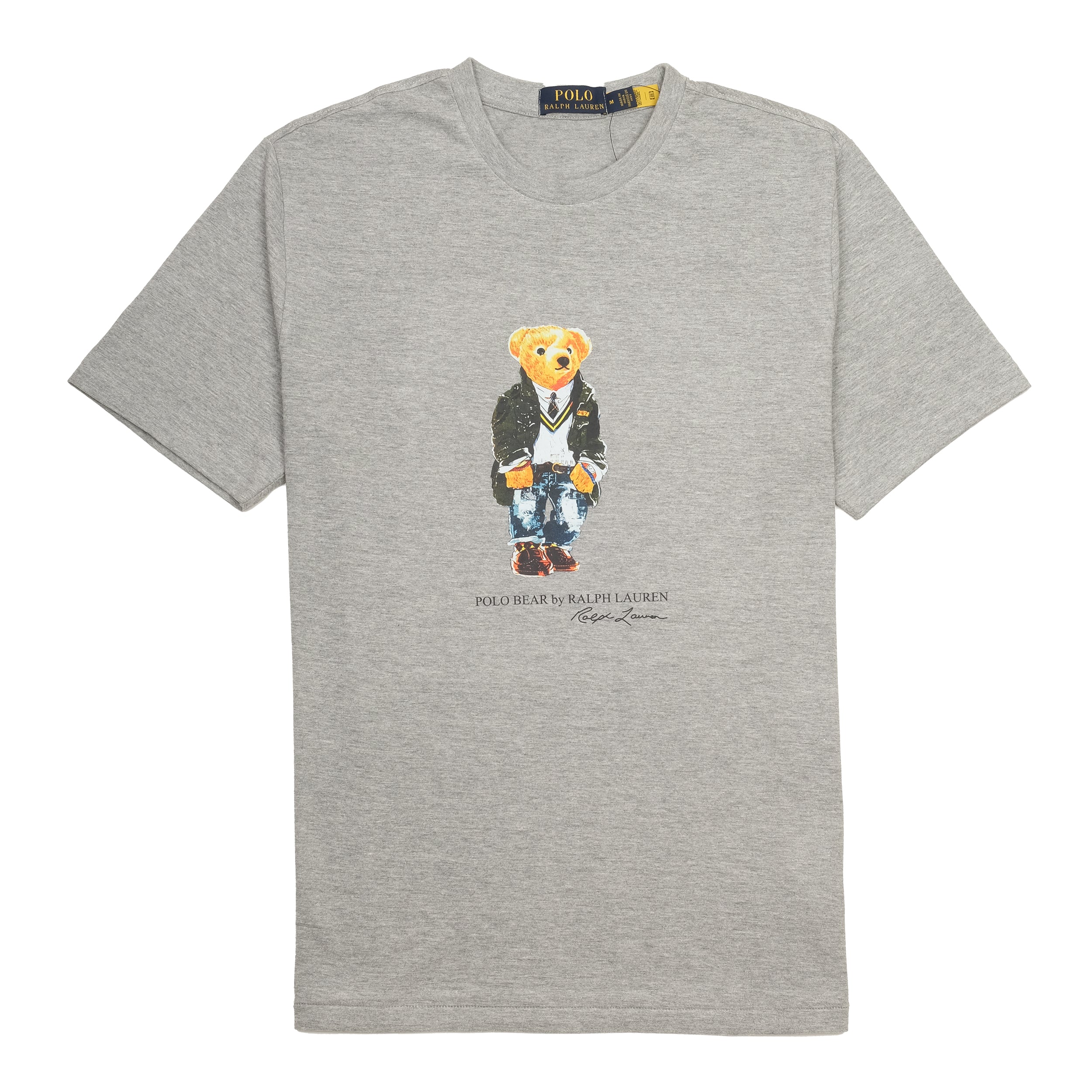 POLO RALPH LAUREN Misty Ash Relaxed Fit Short Sleeve Graphic Tee