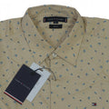 AURELIAN Sunlit Amber Tailored Fit Long Sleeve Button-Down Shirt