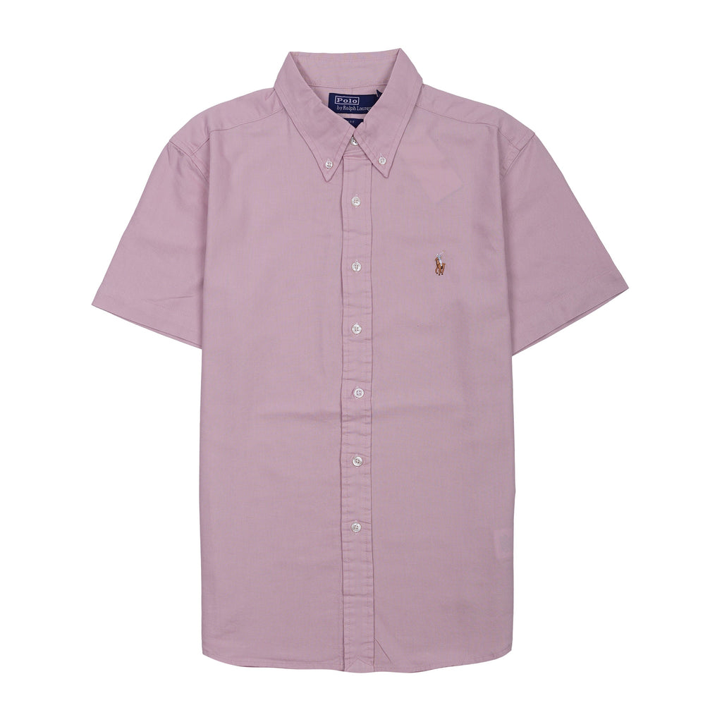 POLO RALPH LAUREN Serene Blush Classic Fit Short Sleeve Button-Down Shirt