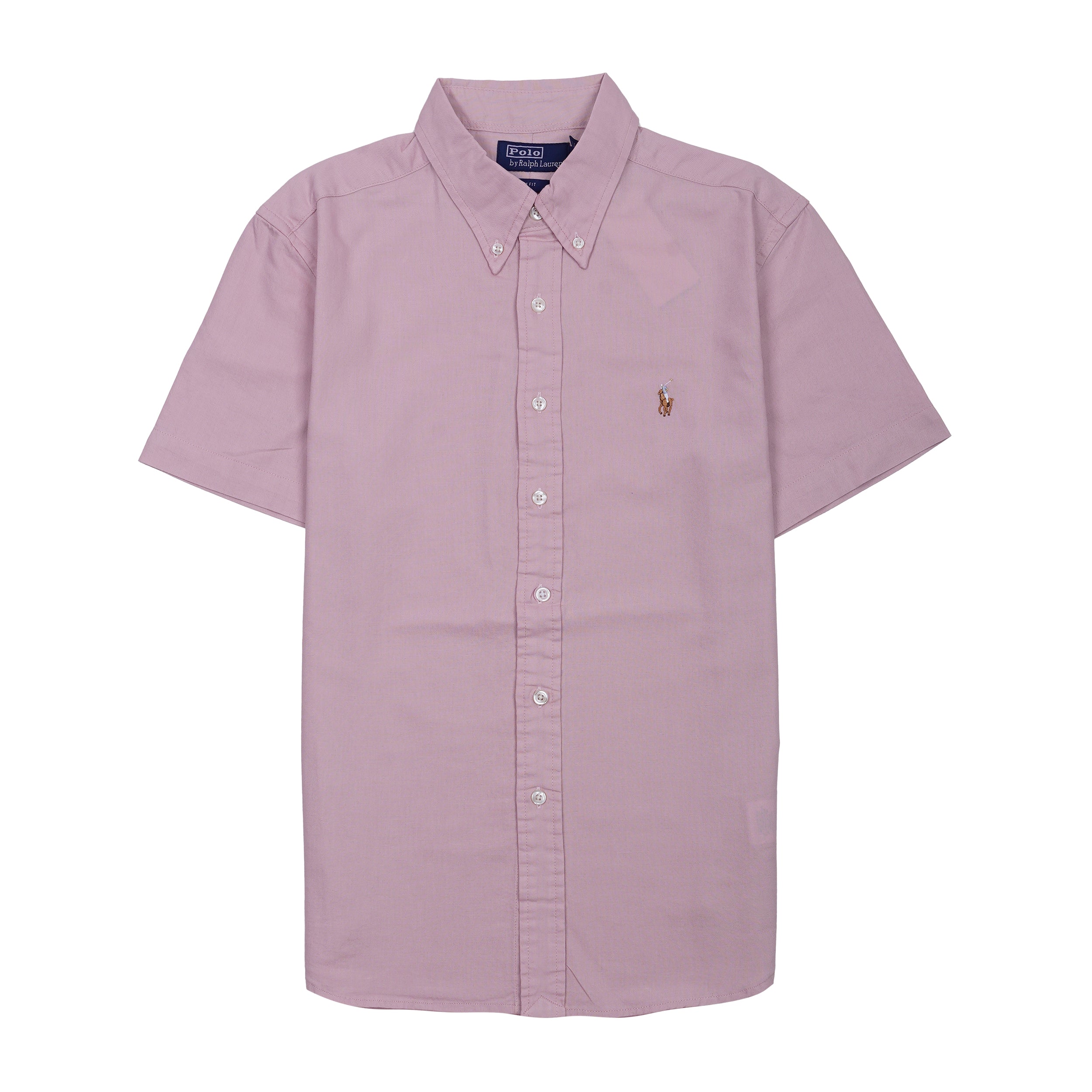 POLO RALPH LAUREN Serene Blush Classic Fit Short Sleeve Button-Down Shirt