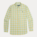 POLO RALPH LAUREN Luminous Lime Classic Fit Long Sleeve Button-Down Shirt