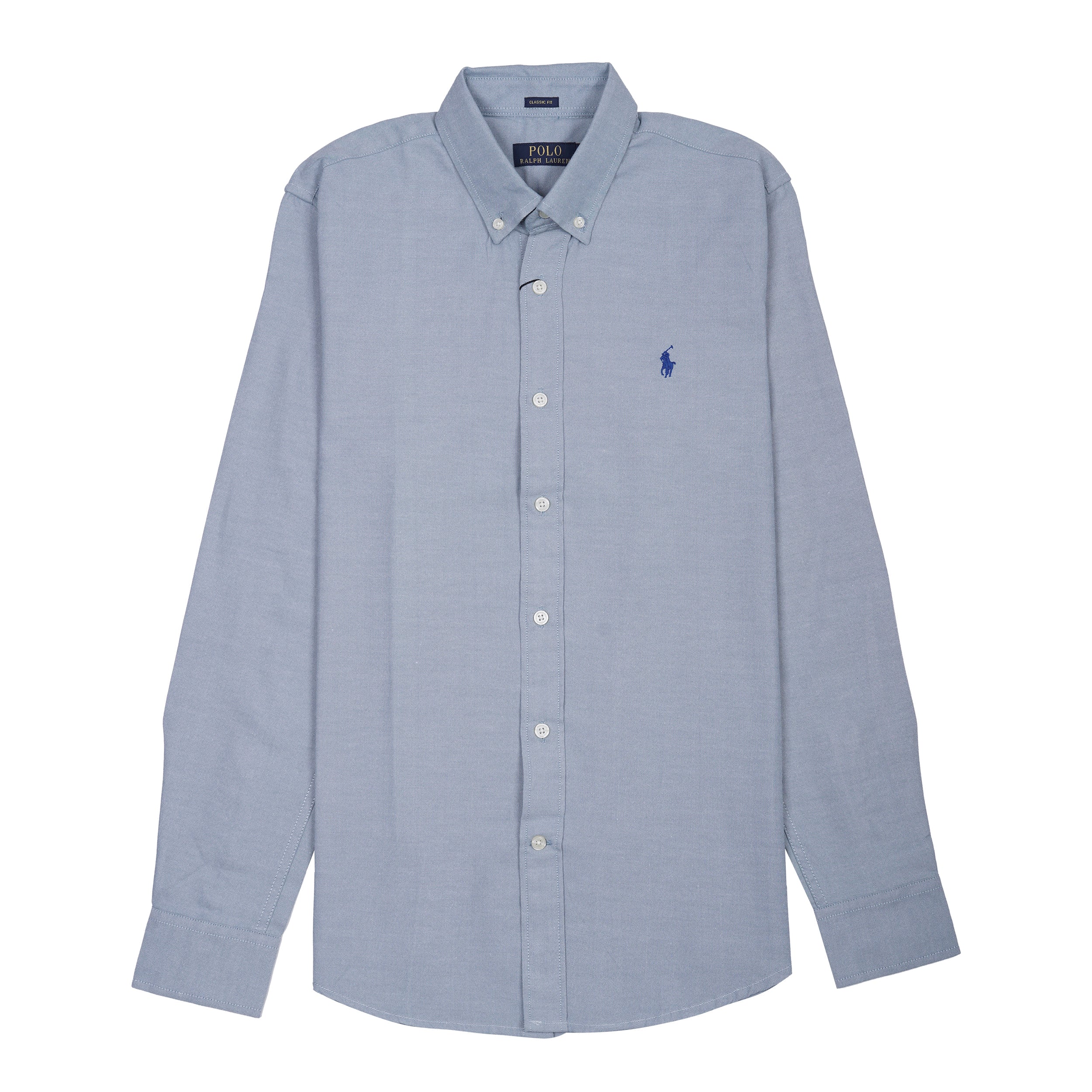 POLO RALPH LAUREN Celestial Aqua Classic Fit Long Sleeve Oxford Shirt