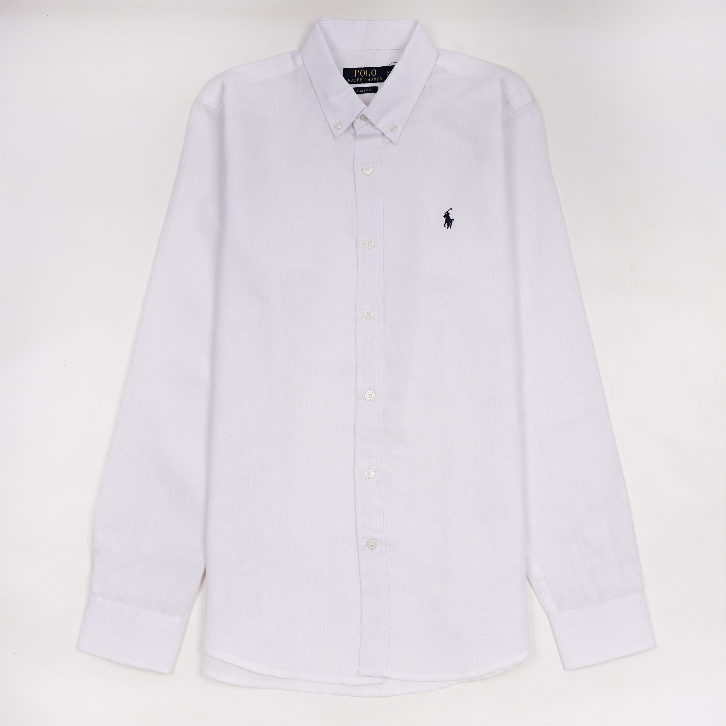 POLO RALPH LAUREN Lucent Pearl Classic Fit Long Sleeve Button-Down Shirt
