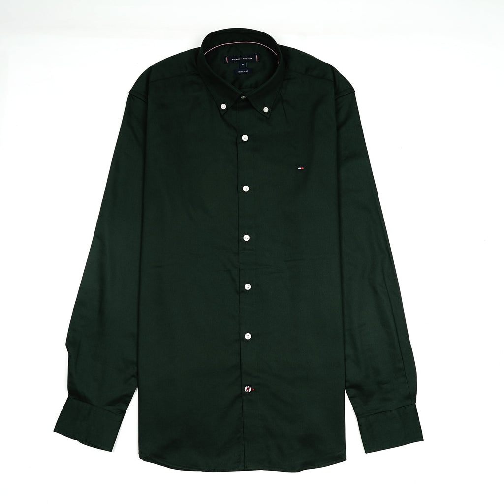 TOMMY HILFIGER Opulent Fern Classic Fit Long Sleeve Button-Down Shirt