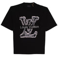 LOUIS VUITTON Onyx Shadow Oversized Graphic Logo Tee