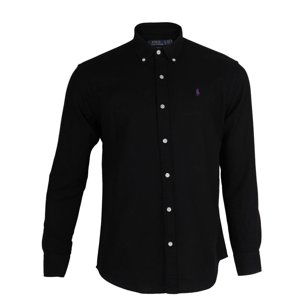 POLO RALPH LAUREN Midnight Onyx Classic Fit Long Sleeve Button-Down Shirt