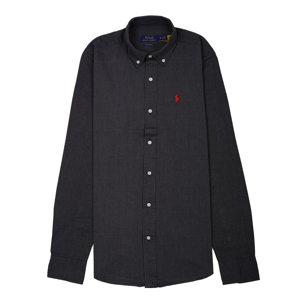 POLO RALPH LAUREN Midnight Indigo Custom Fit Long Sleeve Button-Down Shirt