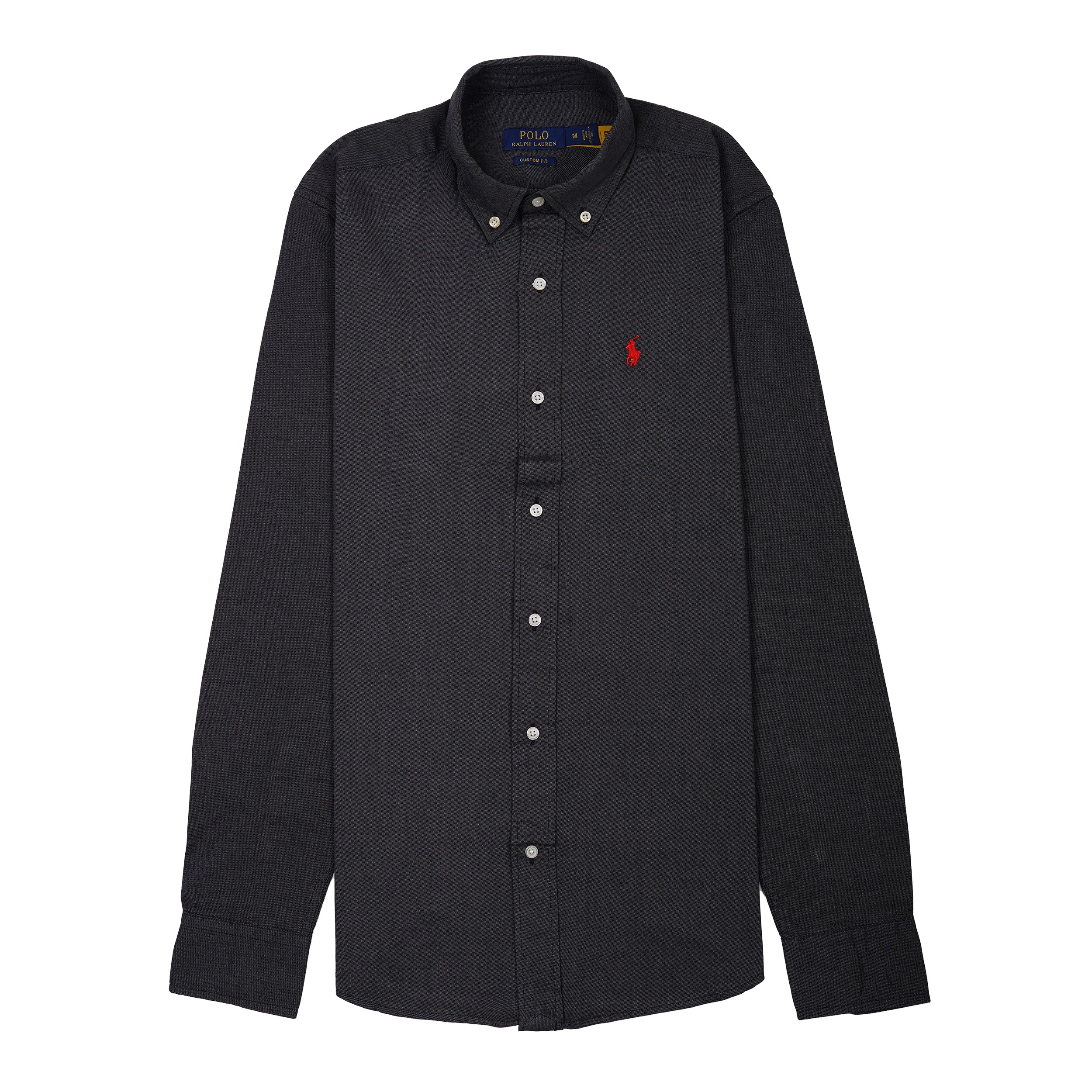 POLO RALPH LAUREN Midnight Indigo Custom Fit Long Sleeve Button-Down Shirt