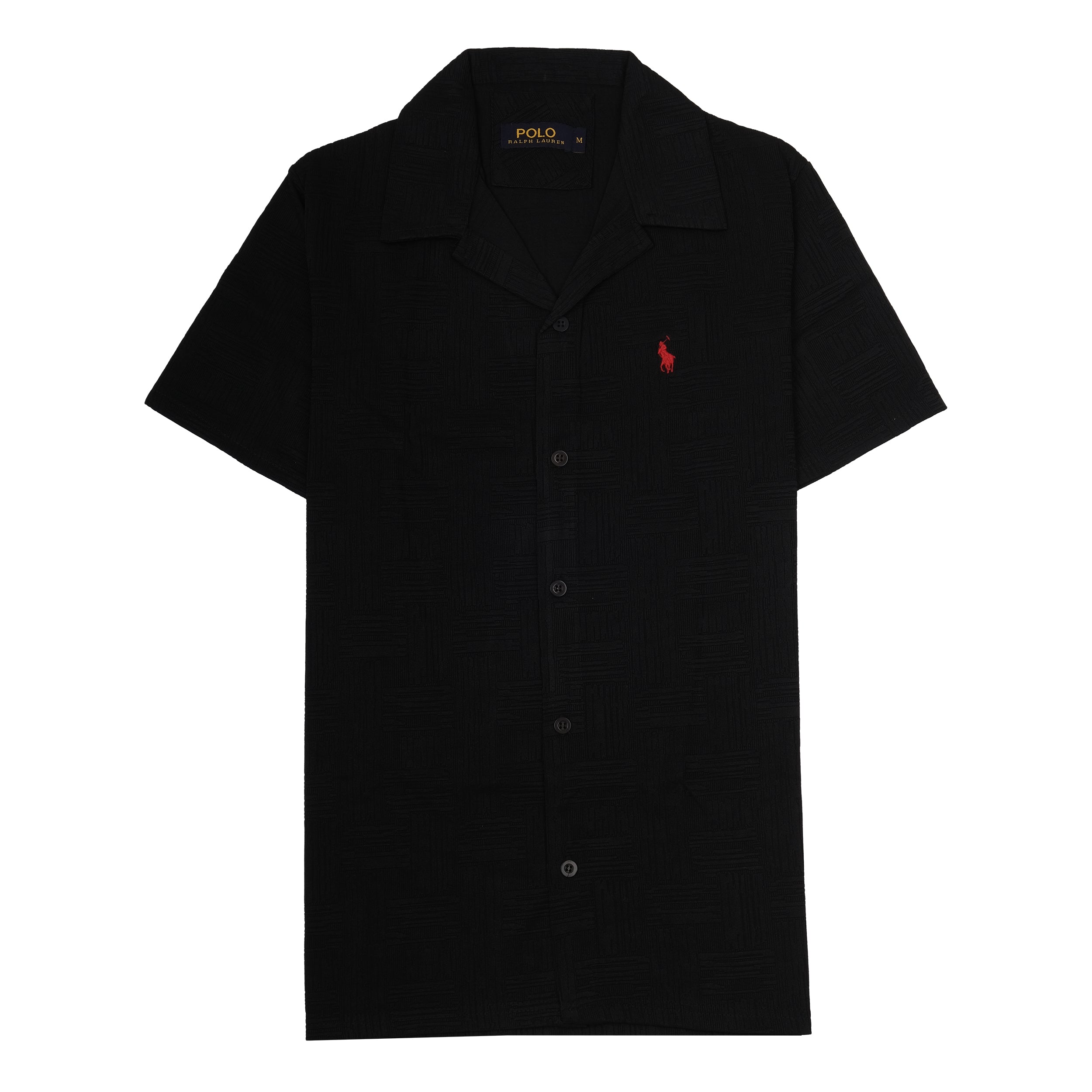 POLO RALPH LAUREN Obsidian Textured Short Sleeve Shirt