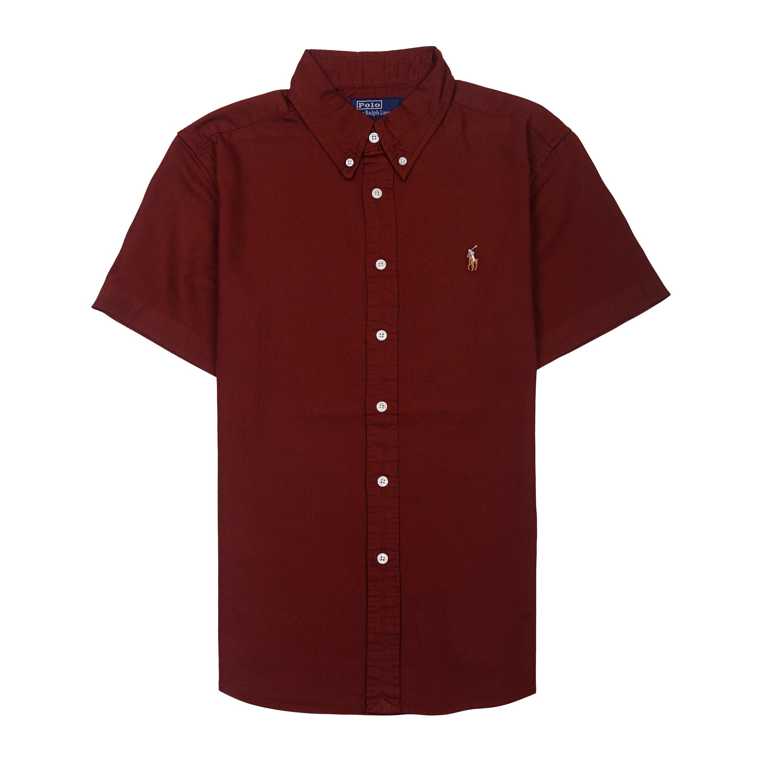 POLO RALPH LAUREN Ember Rose Classic Fit Short Sleeve Button-Down Shirt