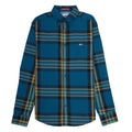 TOMMY HILFIGER Teal Tide Regular Fit Long Sleeve Plaid Shirt