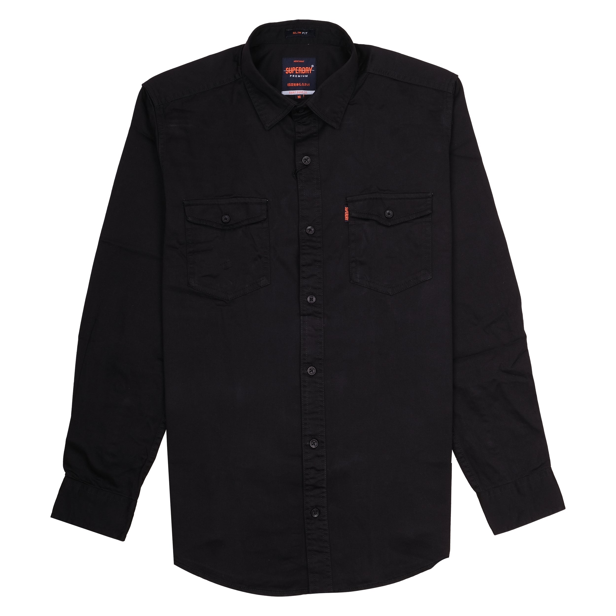 SUPERDRY Midnight Shadow Slim Fit Utility Shirt