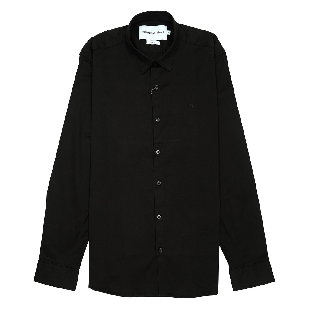 CALVIN KLEIN JEANS Lucent Onyx Tailored Fit Long Sleeve Shirt